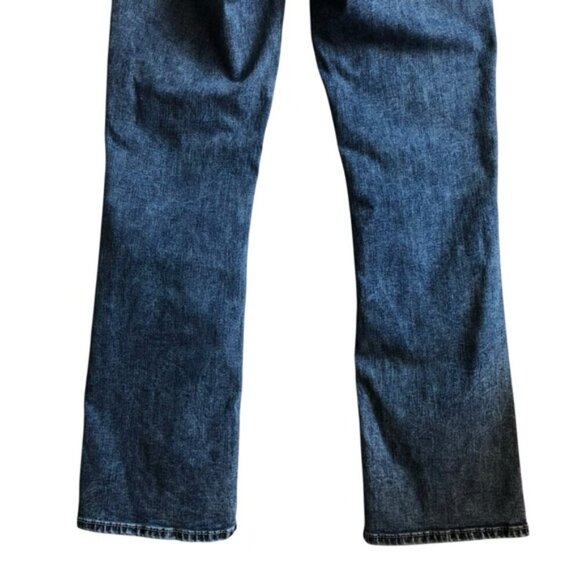 Silver Elyse Curvy Fit Mid Rise Slim Bootcut Jeans Size 28 - Picture 9 of 15